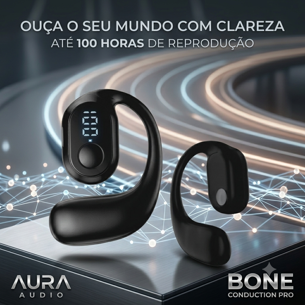 Fone Aura Audio - Vista Frontal